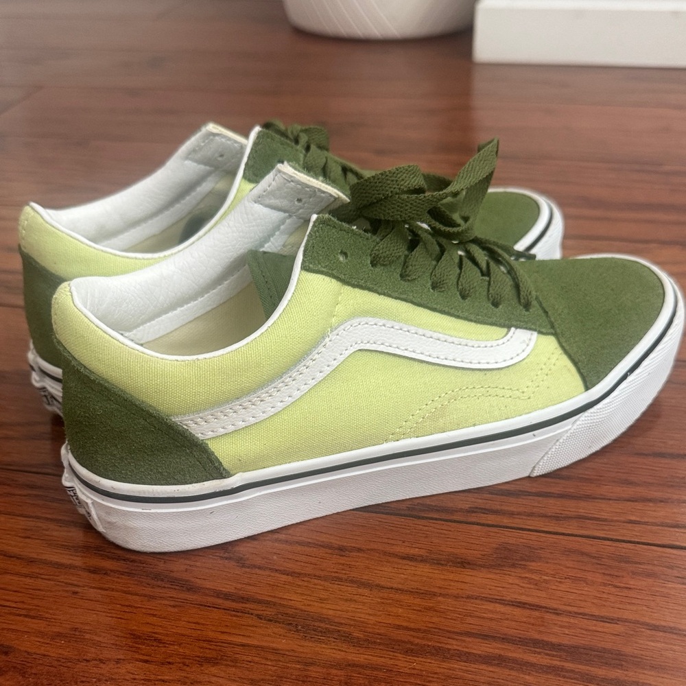 Vans Old Skool shoes green
